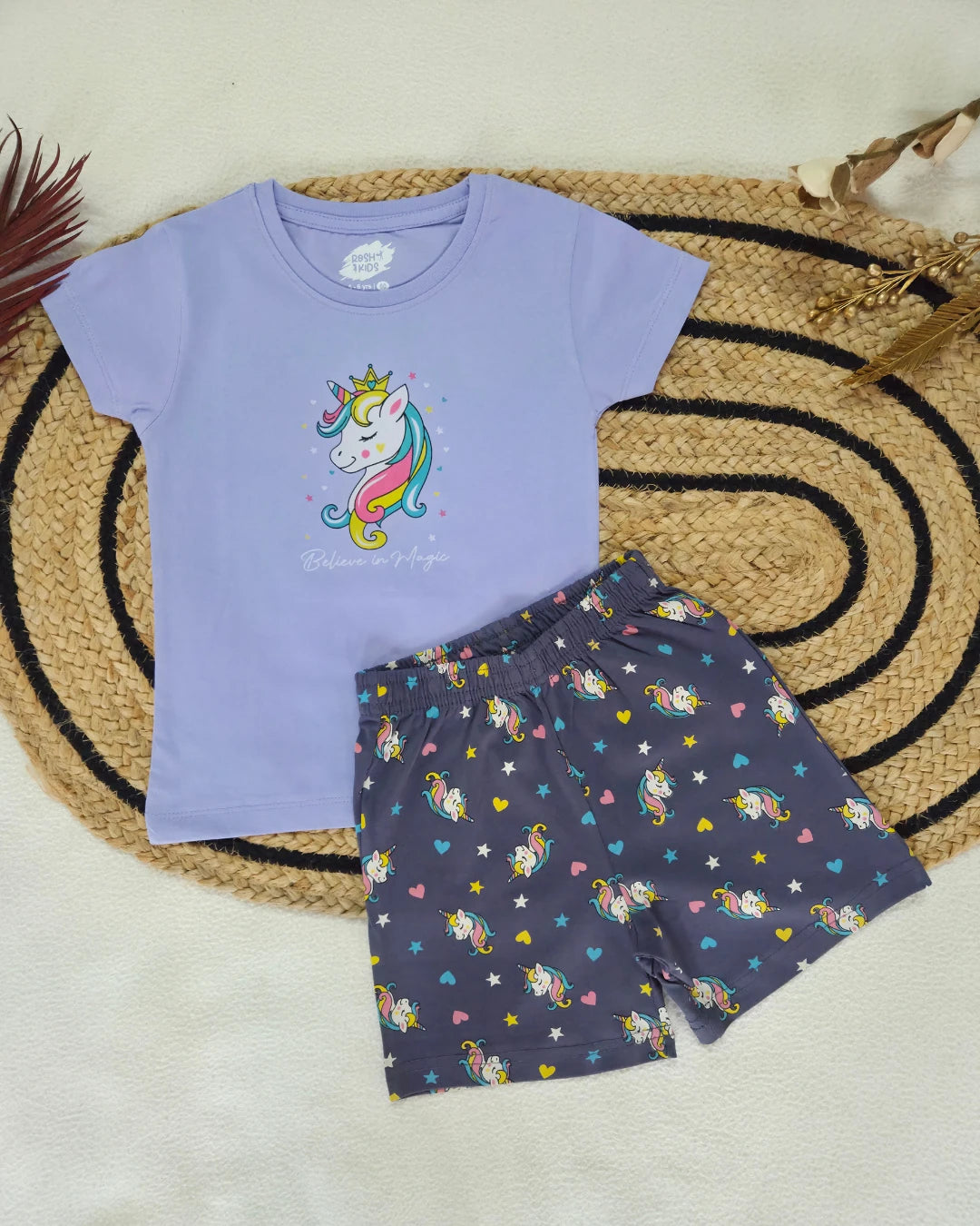 Believe in Magic - Girls Shorts Set