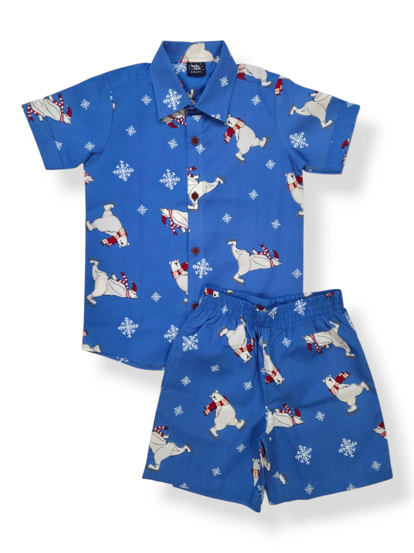 Snow Bear - Boys Cotton Co-ords