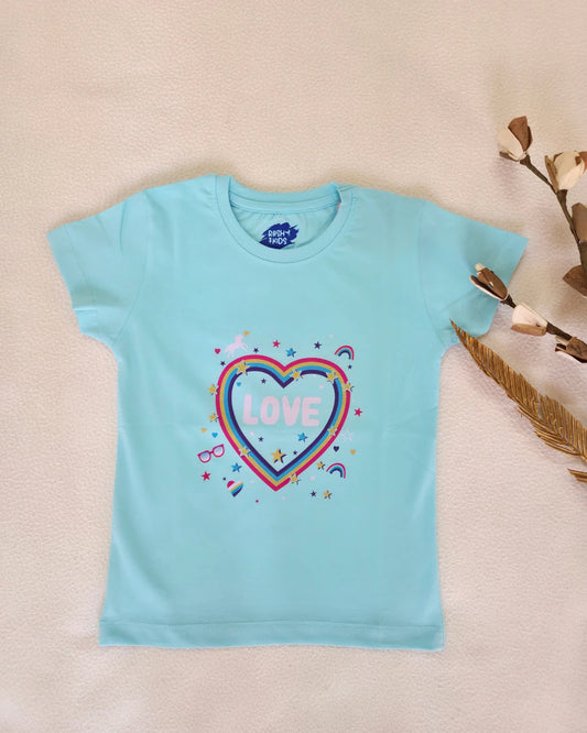 Self Love - Girls Hosiery Cotton T-Shirt