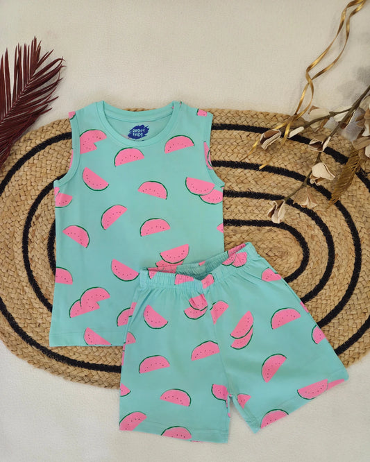 Melons - Girls Sleeveless Co-ords