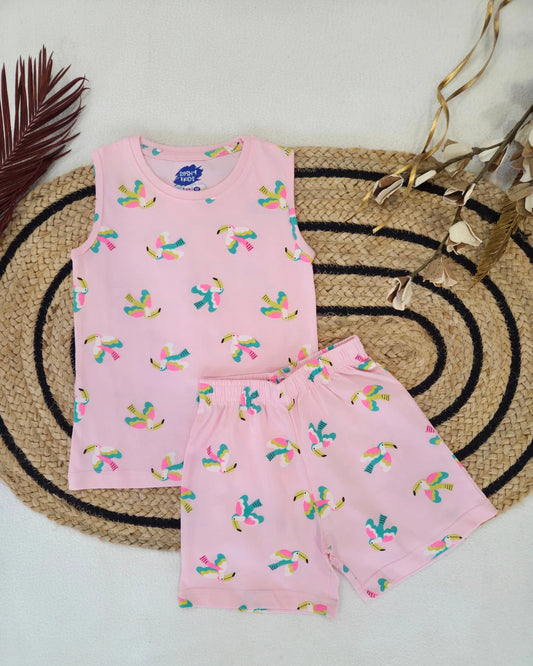 Wild Toucan - Girls Sleeveless Co-ords