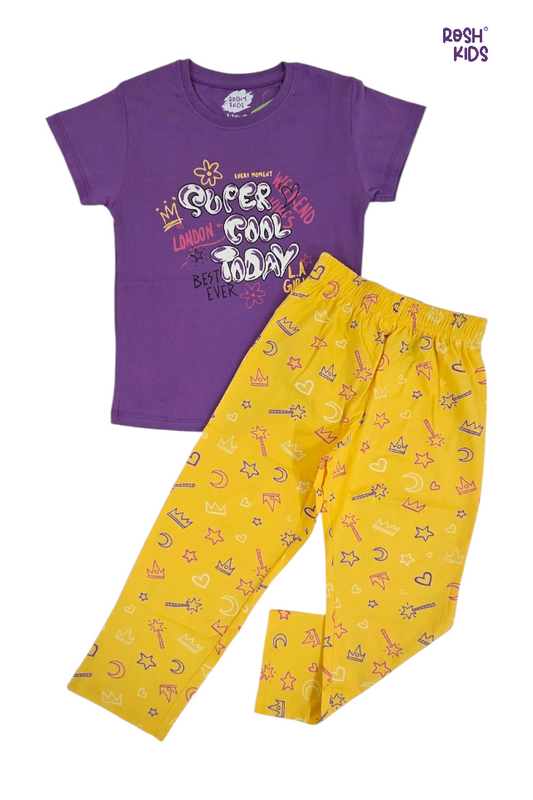 Super Cool Today - Girls Pyjama Set