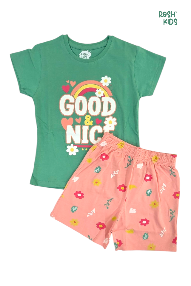 Good & Nice - Girls Shorts Set