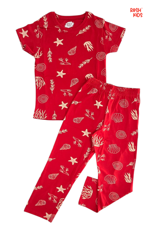 Seaside Shell - Girls Pant Co-ords