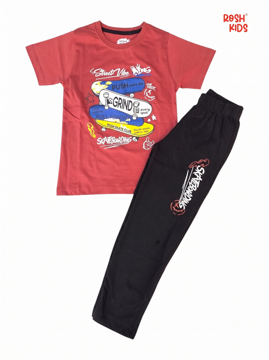 Skate Boarding - Boys Pant Set