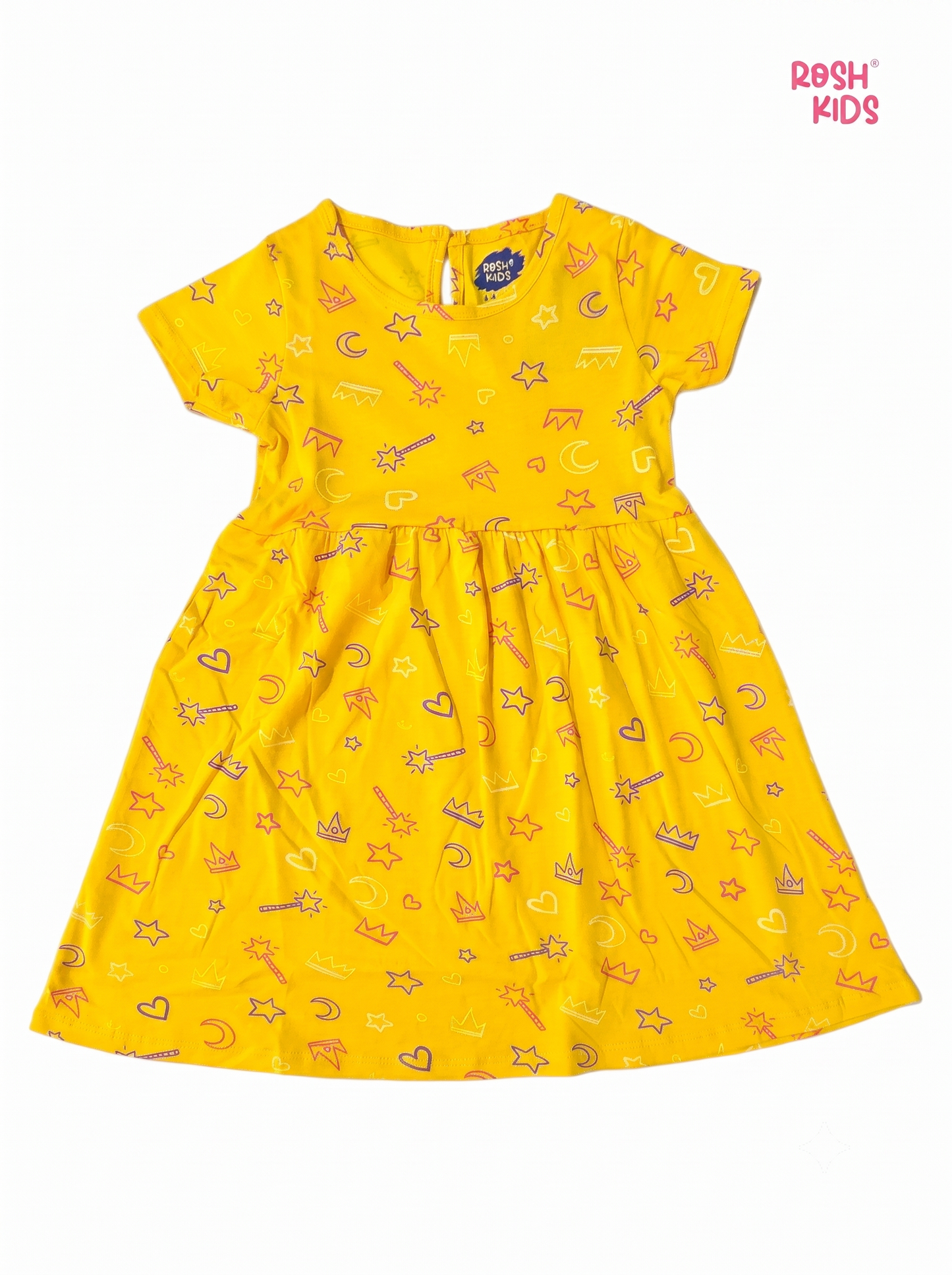Fairy Tale Magic - Girls half Sleeve Frock