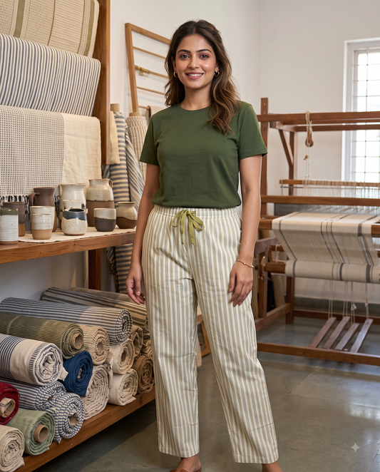 Women Woven Pyjama Pant