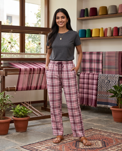 Women Woven Pyjama Pant
