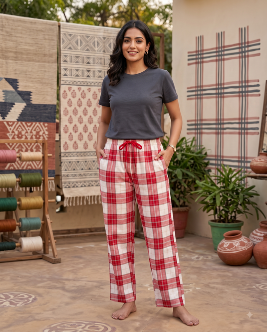 Women Woven Pyjama Pant