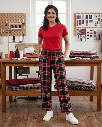 Women Woven Pyjama Pant