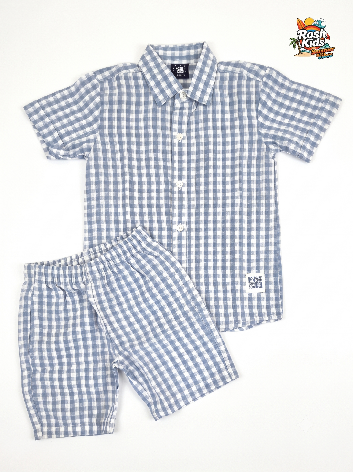 Coastal Blue - Boys Cotton Co-ords