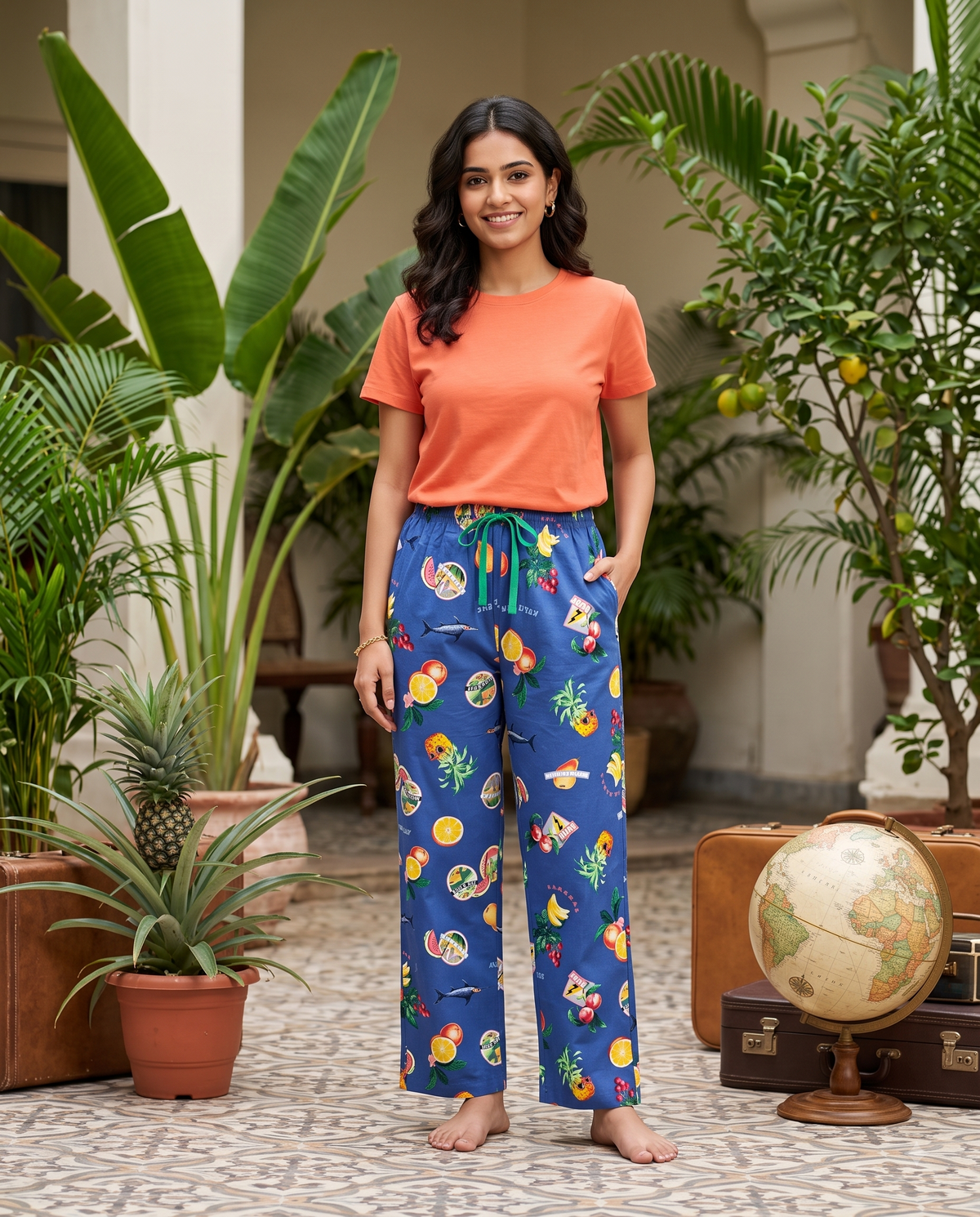 Women Woven Pyjama Pant