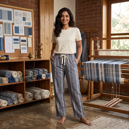 Women Woven Pyjama Pant