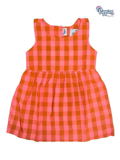 Baby Sleeveless Frock - 5PCS Combo