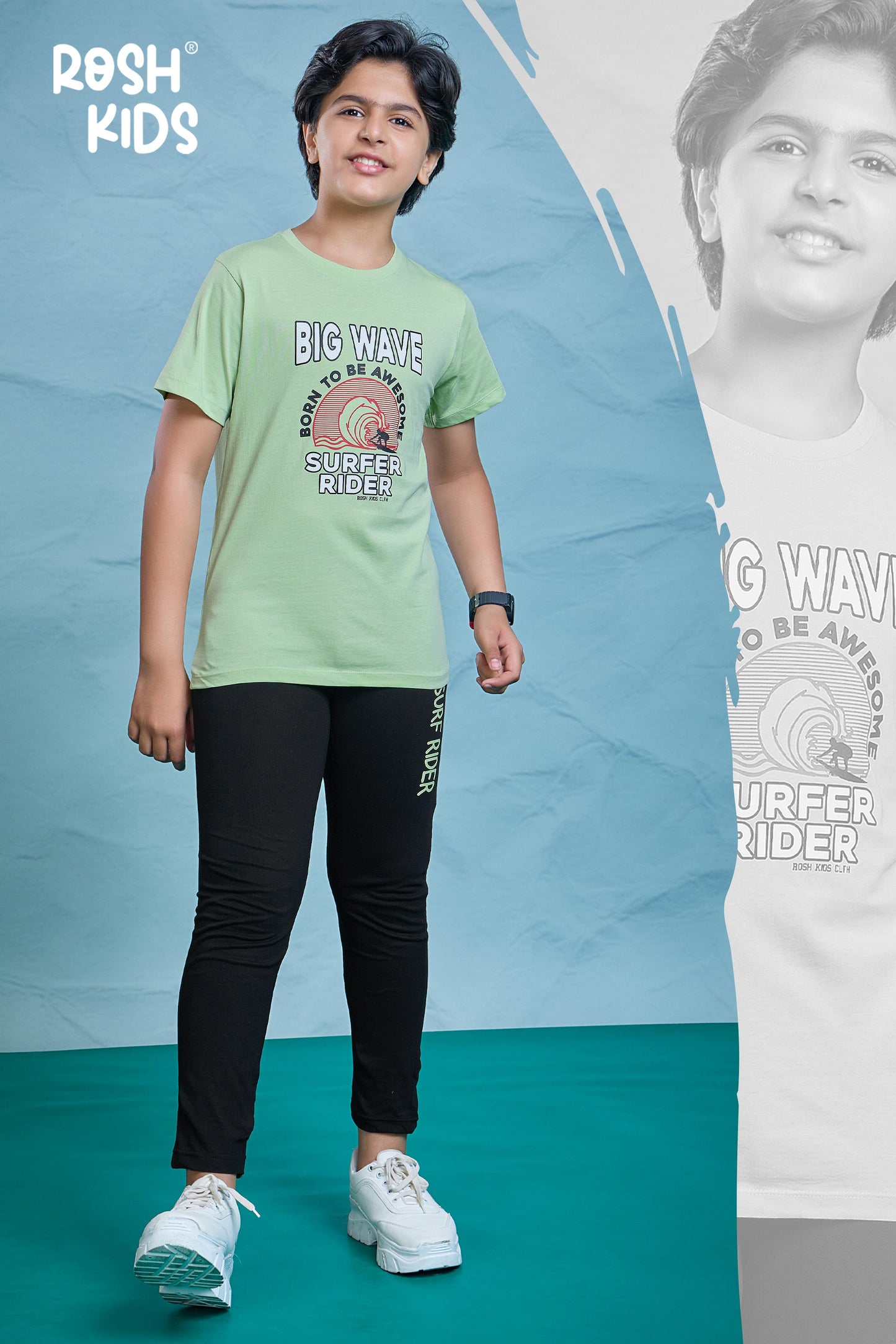 Big wave - Boys Pant Set